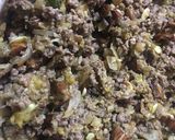 Foto del paso 3 de la receta: Empanadas de carne con berenjenas y zapallitos asados