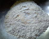 A picture of step 1 of CHAPATI#themechallenge#coconutchapatichallenge.