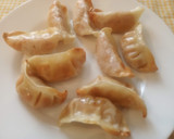Foto del paso 4 de la receta: Lomos de merluza con salsa de almendra y Gyozas de pollo