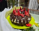 عکس مرحله 13 از دستور کیک شکلات و بادام 🎂 (Chocolate & Almond Cake) با گاناش نوتلا
