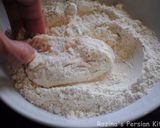 A picture of step 11 of Deep fried chicken.