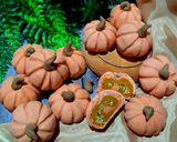 Foto langkah ke 16 dari resep Pumpkin Mochi Bread.