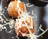 A picture of step 3 of Bran flour vada.