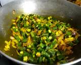 Bhindi recipe step 3 photo