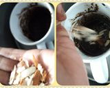 A picture of step 3 of Almonds Chocolate CakeSteamed.
