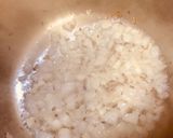 A picture of step 2 of Mushroom Sprouts with Olive soup.