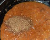 A picture of step 4 of Tofu kadhai masala.