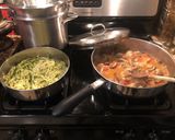 A picture of step 13 of Zoodles with Chicken Sausage.