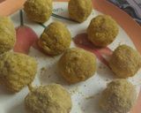 A picture of step 8 of Spaghetti ball.
