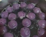 Foto langkah ke 3 dari resep Klepon ubi ungu.