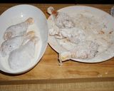 A picture of step 3 of FRIED CHICKEN DRUMSTICKS, JON STYLE.