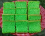 Foto langkah ke 10 dari resep Pandan Sponge Cake Lembut banget + anti seret.