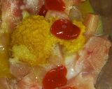 A picture of step 1 of Chicken fingers.