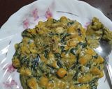A picture of step 5 of 20 minutes Spinach Corn Sandwich.