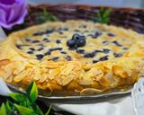 عکس مرحله 19 از دستور گلت چیز کیک بلوبری💙 Blueberry Cheesecake Galette