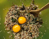 Foto del paso 1 de la receta: Gratinado de quinoa real con verduras y jamón
