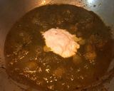 A picture of step 10 of Dhaniya Aloo / Potato in Coriander Gravy.