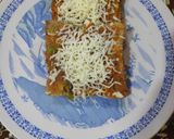A picture of step 5 of Bread cheesy pav bhaji toast.
