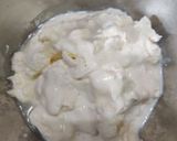 A picture of step 1 of SWEET CURD FRUIT CREAM..