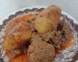 Foto langkah ke 6 dari resep Rendang Daging dan Kentang.