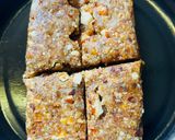 A picture of step 6 of No Sugar Dry Fruits and dates energy bar for diabetes.