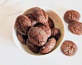 A picture of step 9 of Coffee beans cookies.