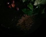 A picture of step 3 of Karhi pakora.