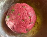 A picture of step 3 of Beetroot Poori aur Sabji.