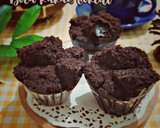 Foto langkah ke 6 dari resep Bolu Kukus Coklat Mekar, tanpa Mixer tanpa Telur.