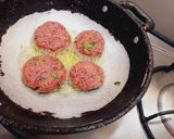 A picture of step 3 of Beetroot Soya cheese cutlets.