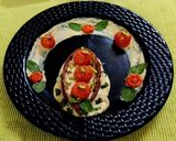 A picture of step 4 of Dates Boat With Papaya Halwa and Pineapple Yoghurt.