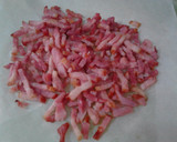 Foto del paso 2 de la receta: Quiché de bacon crujiente con  aceite al orégano