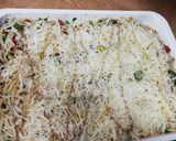 صورة لخطوة 3 من وصفة معكرونه بالجبن والخضار 😍😋