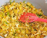 A picture of step 3 of Spanish omelette recipe.