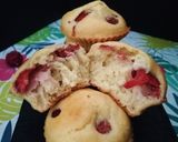 Une image de l'étape 7 de Muffins fraise / amande.
