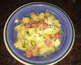 Foto del paso 3 de la receta: Ensalada de papas, huevo y salchichas