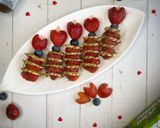 A picture of step 7 of Pancake Skewers.