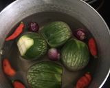 Foto langkah ke 2 dari resep Sambal terong lalap.