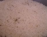 A picture of step 3 of Jeera rice.
