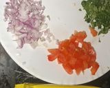 A picture of step 1 of Tuc chicken sandwich 💕ٹک چکن سینڈوچ💕.