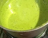 A picture of step 2 of Cucumber Lassi.