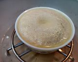 A picture of step 3 of Bhapa dahi.