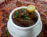 A picture of step 16 of Mutton Kaleji.