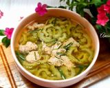 Hình bước làm 3 của món Canh khổ qua cá thác lác