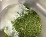 A picture of step 5 of Ovenbaked Broccoli falafels.