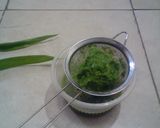 Foto langkah ke 1 dari resep Nasi gurih hijau pandan.