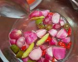 Hình bước làm 3 của món Bún gân, sườn bò
