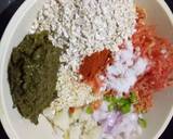 Broken wheat & oats spinach croquettes recipe step 2 photo