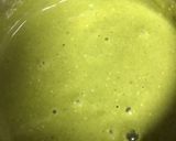 A picture of step 3 of Banana spinach pancakes with peanuts.