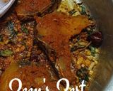 A picture of step 5 of Andhra Style Rohu Fish Curry.